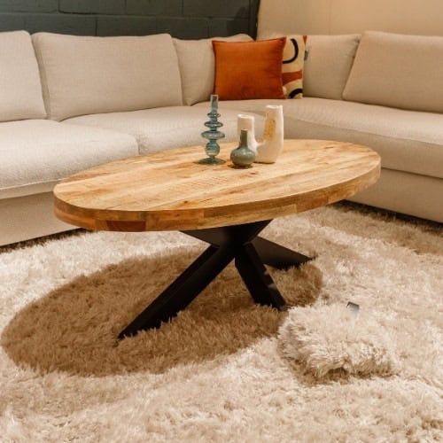 Salontafels van mangohout