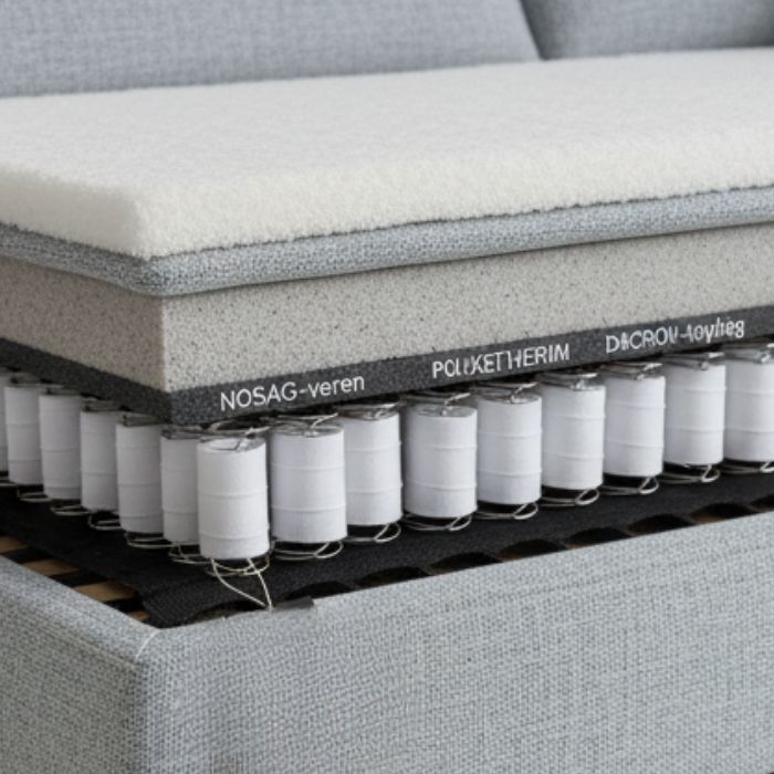 Pocketvering in een bankstel