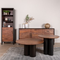 Meubels van donker hout