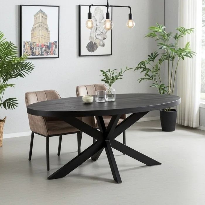 Ovale eettafel